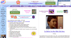 Desktop Screenshot of mathspower.com.au